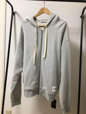 질 샌더 플러스 Zipped Hoodie