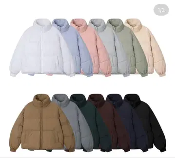 ASNOFIT DUCK DOWN 다운 자켓 M 그레이