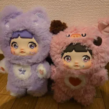 nommi 동물 시리즈 고양이 돼지 세트