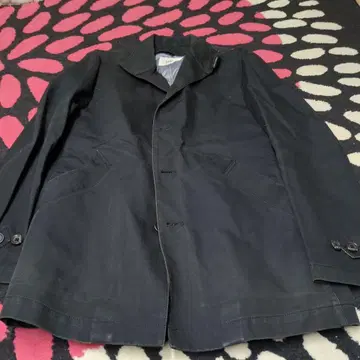 TAKEO KIKUCHI 스텐카라 코트 네이비