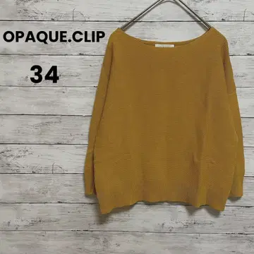 [ OPAQUE.CLIP ] 니트 (34) 풀오버 7부 소매 월드