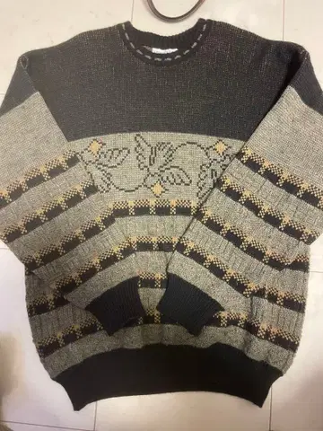 MONELLO 니트 블랙 구제 의류