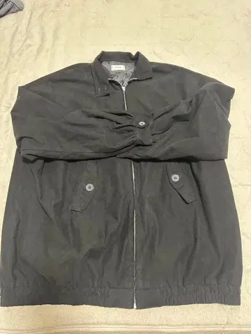 블랙 집업 자켓