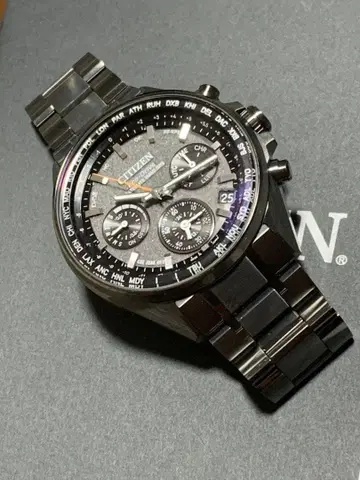 새상품급! 시티즌 CC4004-58E 블랙 슈퍼 티타늄 ATTESA