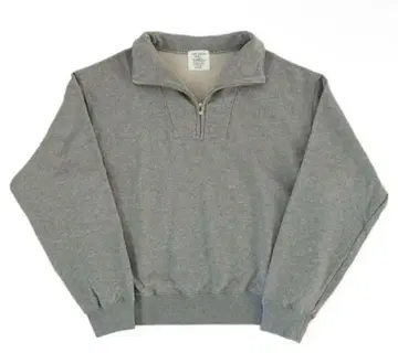 peepinsidehead HALFZIP SWEATSHIRT GRAY