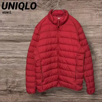 유니클로 울트라 라이트 다운 빨간색