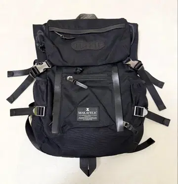 MAKAVELIC 블랙 백팩