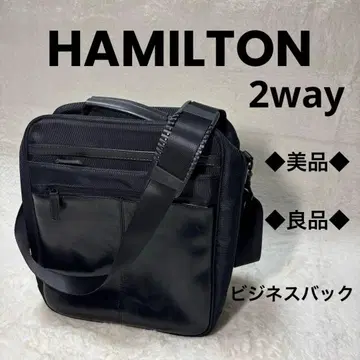 컨디션 최상 HAMILTON 비즈니스 백 2way 블랙