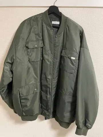 MUHET 밀리터리 MA-1 블루종