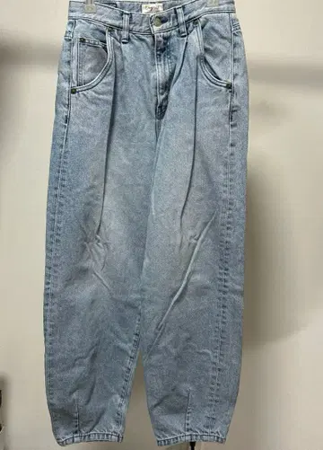 Ungrind 라이트 블루 커브 와이드 데님 25inch