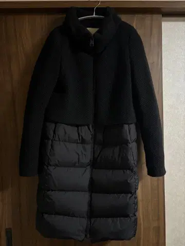 Herno 블랙 롱 다운 코트