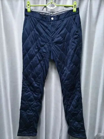 캘러웨이 충전솜 퀼팅 스트레치 팬츠 네이비