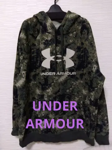 UNDER ARMOUR 카모 패턴 후드티 XXL