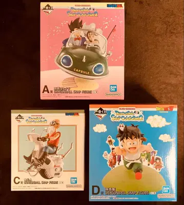 제일복권 드래곤볼 A상 C상 D상 피규어 세트