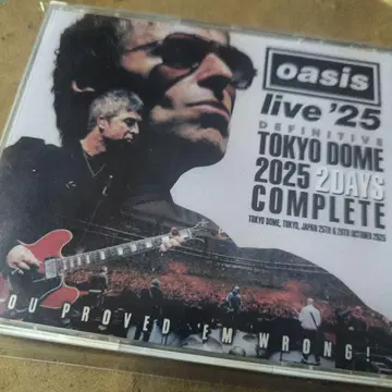 Oasis live '25 Definitive Tokyo 4CD-R
