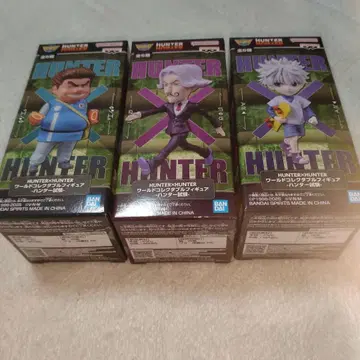 HUNTER x HUNTER 월드 컬렉터블 피규어 3체 세트