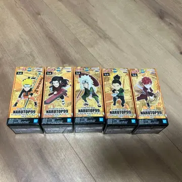 월드 컬렉션 NARUTOP 99 vol.1 5종 컴프 세트