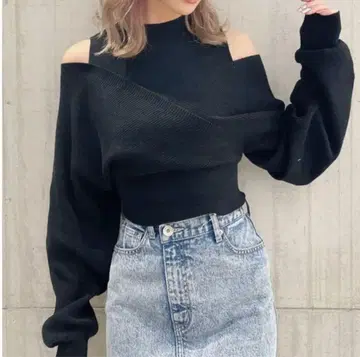 GYDA 레이어드 카슈쿨 니트 TOPS