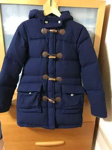 펜필드 더플 다운 코트 네이비 여성용 S