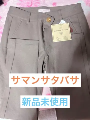 [ 택 포함 미사용 새상품 ] 사만다 타바사 팬츠 S 사이즈