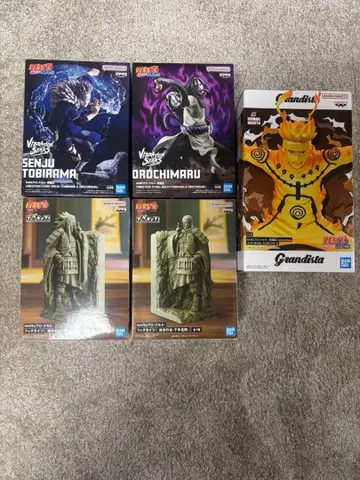 나루토 피규어 피그라이프 세트 나루토 오로치마루 하시라마 우치하 마다라