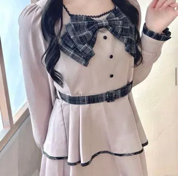 evelyn 빅 리본 티어드 OP