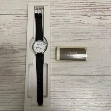 Suica 손목시계 (쿼츠) 화이트/블랙