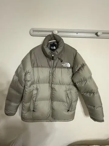 THE NORTH FACE 그레이 다운 자켓