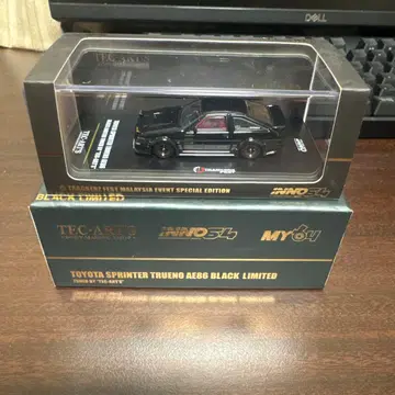 inno64 도요타 스프린터 AE86 블랙 리미티드