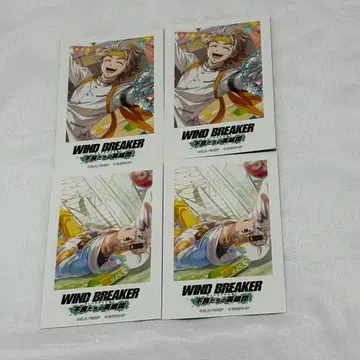 WIND BREAKER 윈브레 윈히로 사진풍 카드 토지산 초