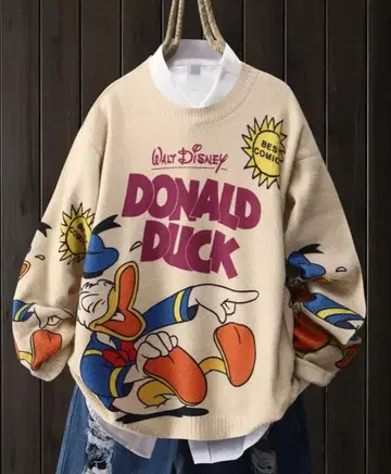 Disney 도널드 덕 니트