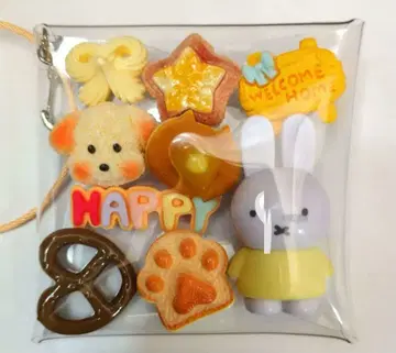 가챠 파우치 미피 별의 쿠키 고양이 팬케이크 마그넷 프레첼