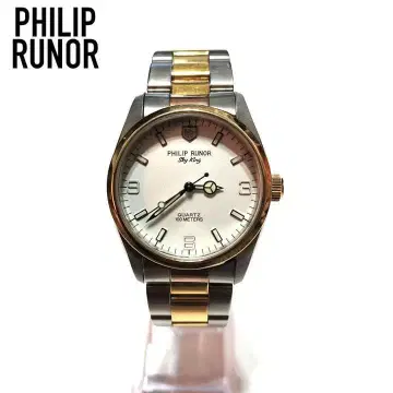 PHILIP RUNOR 필립 루노 SKY KING 콤비 쿼츠