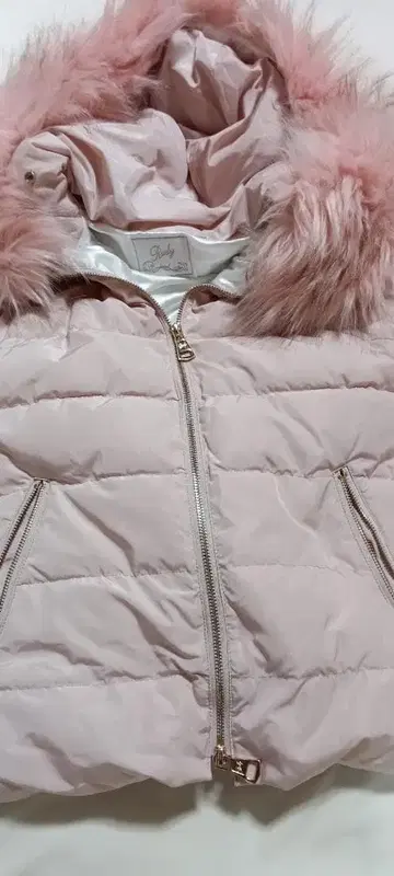 Rady 퍼 달린 다운 베스트 핑크 M