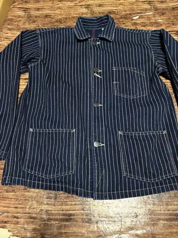 슈가케인 워바쉬 스트라이프 커버올 38