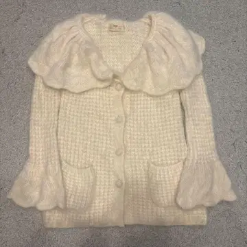 스나이델 모헤어 가디건 니트