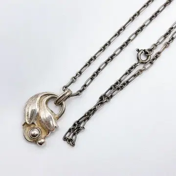 조지 젠슨 1999 목걸이 실버925 헤리티지 리프