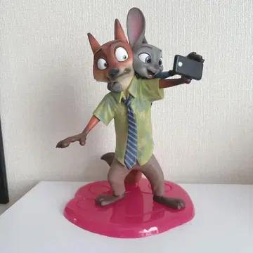 주토피아 1등 복권 A상 피규어 닉 주디