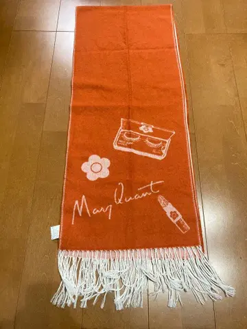 MARY QUANT 마리쿠아 머플러 길이 165cm 폭 35cm