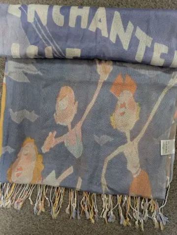 활기찬 파티 패턴 스톨