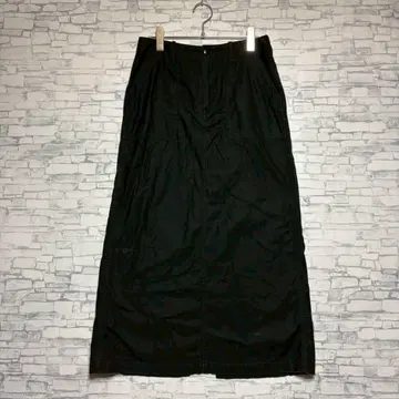 저널 스탠다드 블랙 플레어 스커트 롱 스커트 프리 사이즈