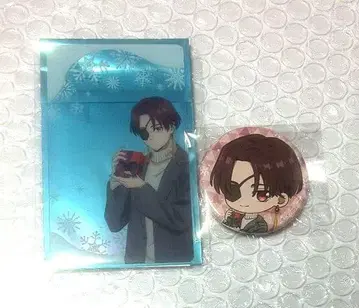 WIND BREAKER 소방준비 GIGO 클리어 카드 캔뱃지