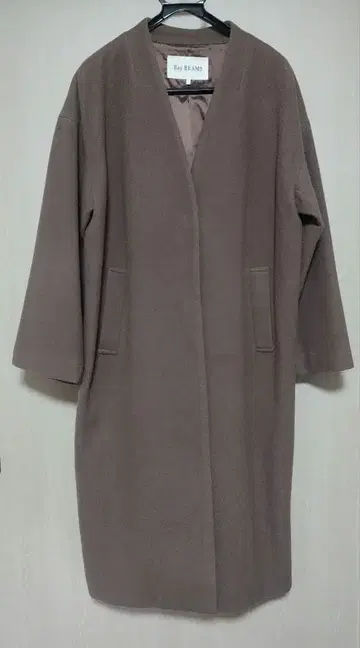 Ray BEAMS 브라운 롱 코트