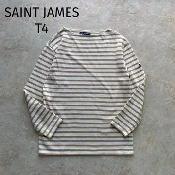 세인트 제임스 웨쌍 보더 아이보리 베이지 T4