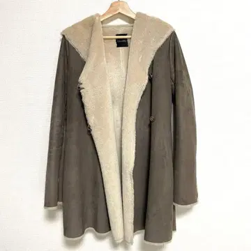 [ 새상품급 ] 어반 리서치 로쏘 무스탕 코트 그레이지