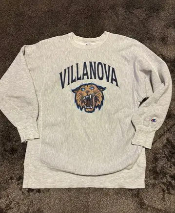 90s 챔피온 리버스 위브 트리코 태그 와일드캣츠 XL