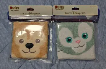 도쿄 디즈니 리조트 더피앤프렌즈 미니 타월 세트