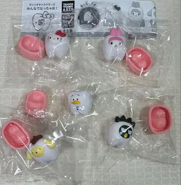 산리오 캐릭터즈 모두 함께 되자! 이 5종 세미 컴프 세트