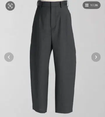 로에프 트로피컬 울 본탄 팬츠 00