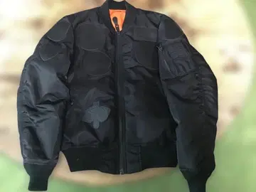 AVIREX 블랙 MA-1 플라이트 자켓 탑건 [ 새상품급 ]